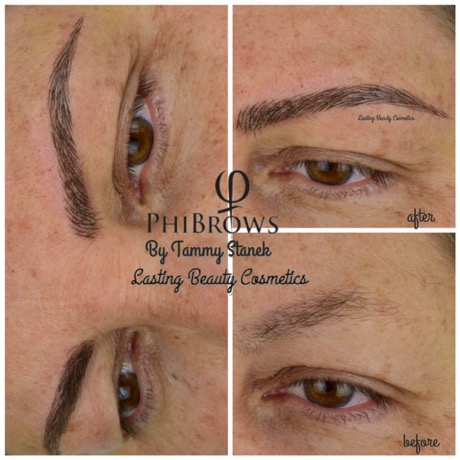 Permanent Makeup by Tammy Stanek of Lasting Beauty Cosmetics, Microblading